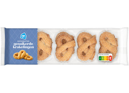 Roomboter gesuikerde krakelingen