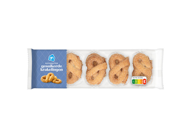 Roomboter gesuikerde krakelingen