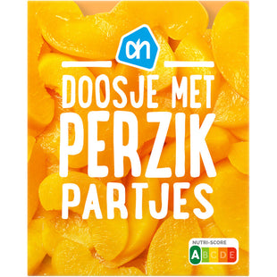 Doosje met perzikpartjes