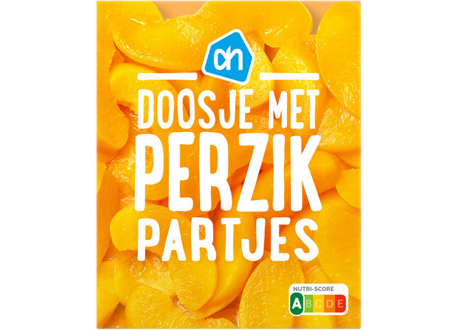 Doosje met perzikpartjes