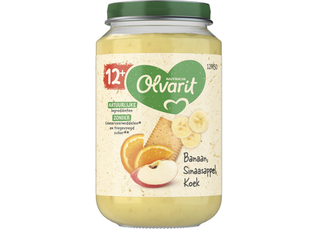 Olvarit Banaan sinaasappel koek 12m+