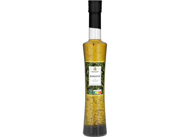 Ausgezeichnetes Basilikum-Olivenöl