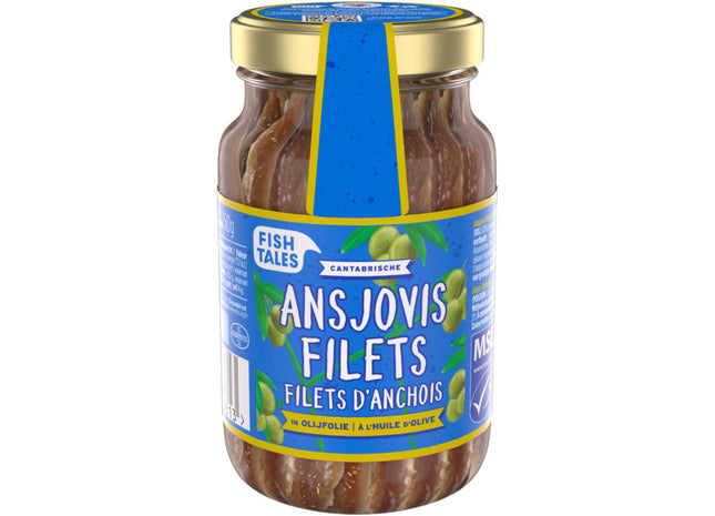 Fish Tales Anjovisfilets in olijfolie