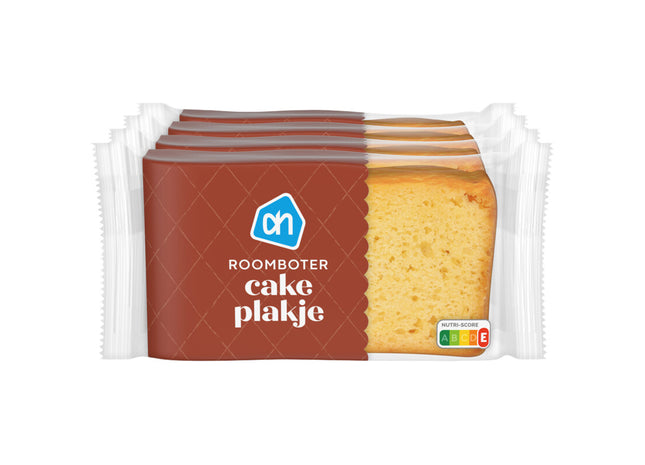 Roomboter cake plakje