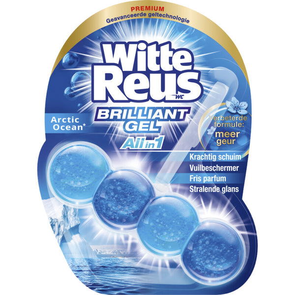 Witte Reus Toiletblok brilliant gel arctic ocean