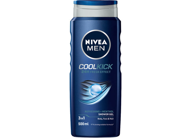 NIVEA Men cool kick shower gel
