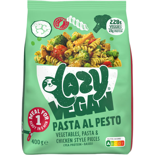 Lazy Vegan Pasta with Pesto