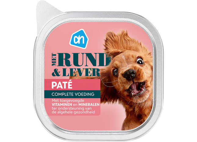 Paté met rund & lever