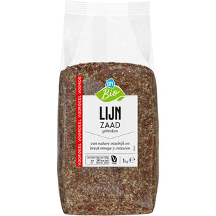 Bio-Leinsamen gebrochen im Vorteil