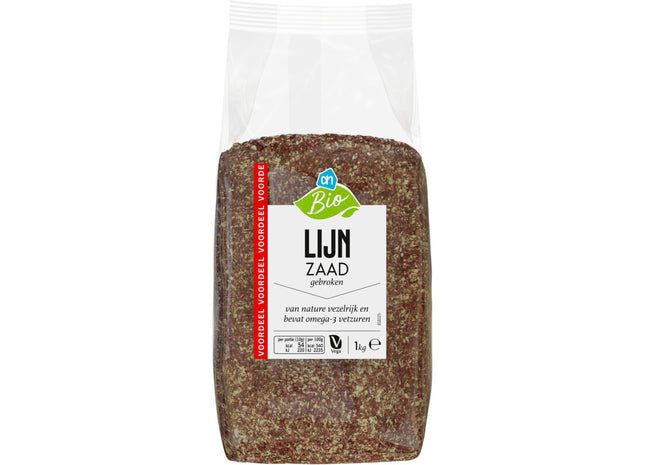 Biologisch Lijnzaad gebroken
