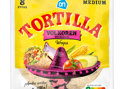 Tortilla volkoren wraps medium