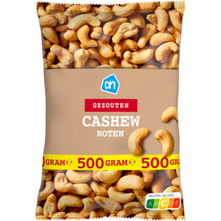 Gezouten cashewnoten