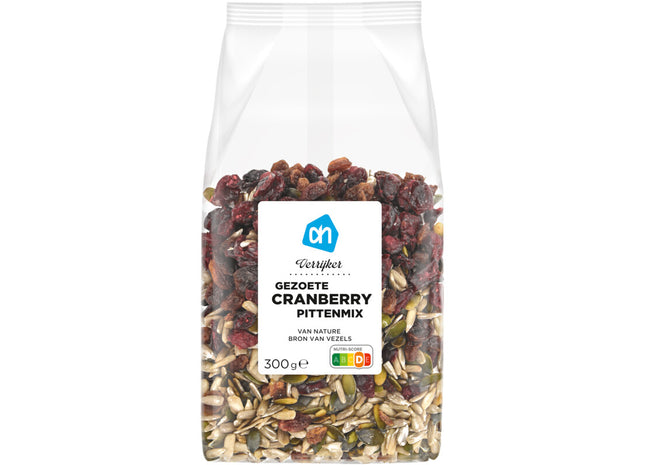 Verrijker gezoete cranberry pittenmix