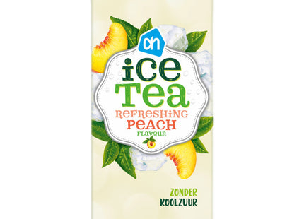 Eistee Pfirsich mit Kohlensäure