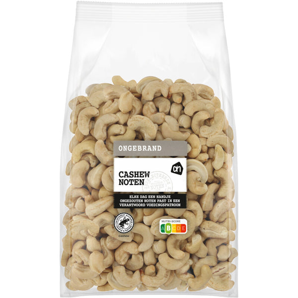 Cashewnoten ongebrand