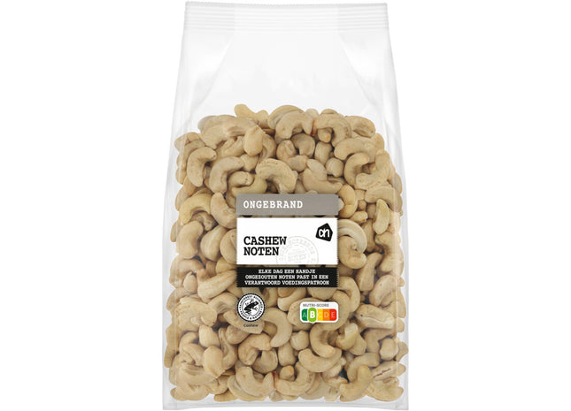 Cashewnoten ongebrand
