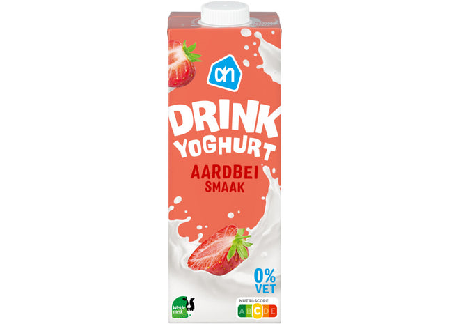Yoghurtdrink aardbei