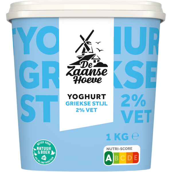 De Zaanse Hoeve Yoghurt Griekse stijl 2% vet