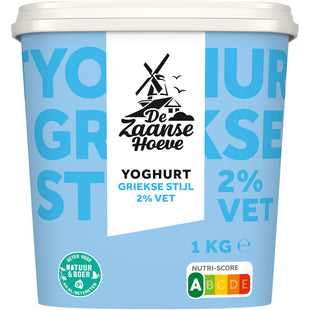 De Zaanse Hoeve Yoghurt Griekse stijl 2% vet