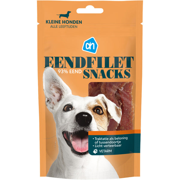 Eendfilet snacks voor kleine honden