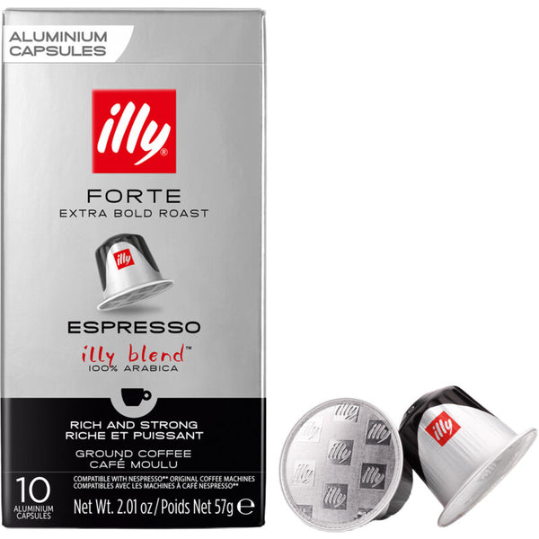 illy Strong espresso capsules