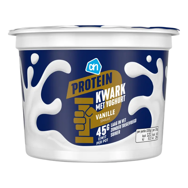Protein quark with vanilla-flavoured yoghurt