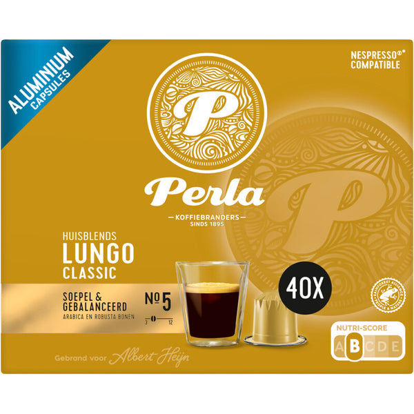 Perla Huisblends Lungo classic capsules