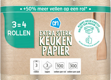Keukenpapier recycled 3-laags