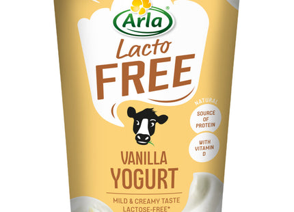 Arla Lactofree vanille yoghurt