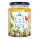 Witte Käsewürfel