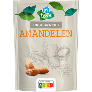 Ongebrande amandelen