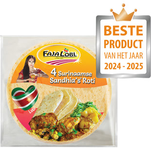 Faja Lobi Surinamesische Sandhias Roti