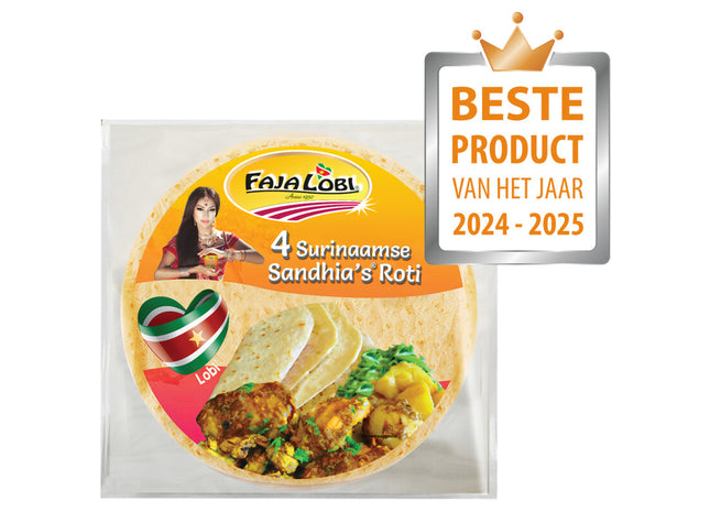 Faja Lobi Surinamesische Sandhias Roti