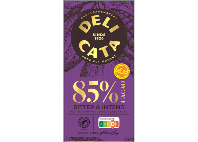 Delicata Reep puur 85% cacao