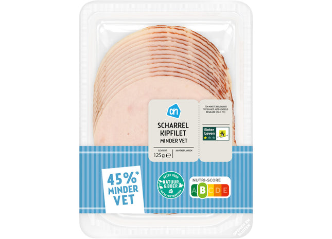 Freilandhühnerfilet mit weniger Fett