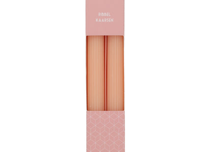 Avec Dinerkaars ribbel oranje