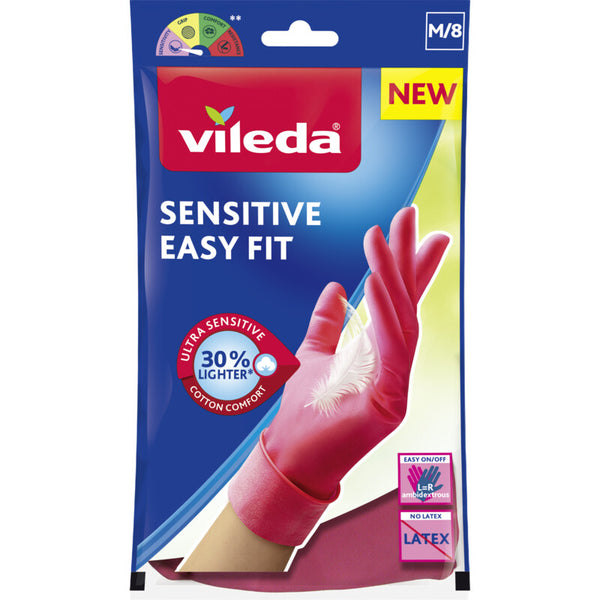 Vileda Handschuhe Sensitive Easy Fit M