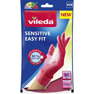 Vileda Handschoenen sensitive easy fit M
