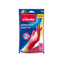 Vileda Gloves sensitive easy fit M