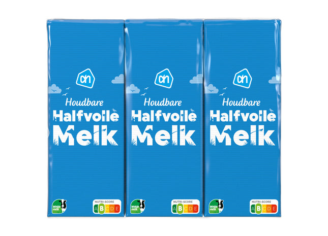 Houdbare halfvolle melk 6-pack