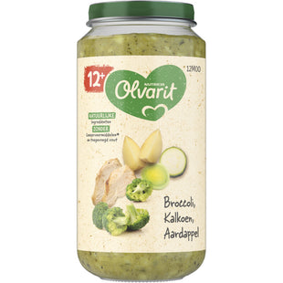 Olvarit Broccoli kalkoen aardappel 12m+