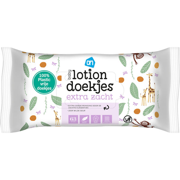 Baby lotiondoekjes extra zacht