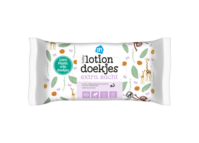 Baby lotiondoekjes extra zacht