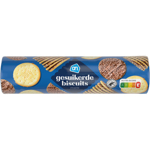 Gesuikerde biscuits melk chocolade
