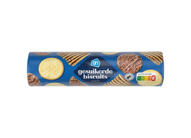 Gesuikerde biscuits melk chocolade