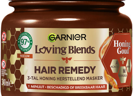 Loving Blends Hair remedy honing goud masker