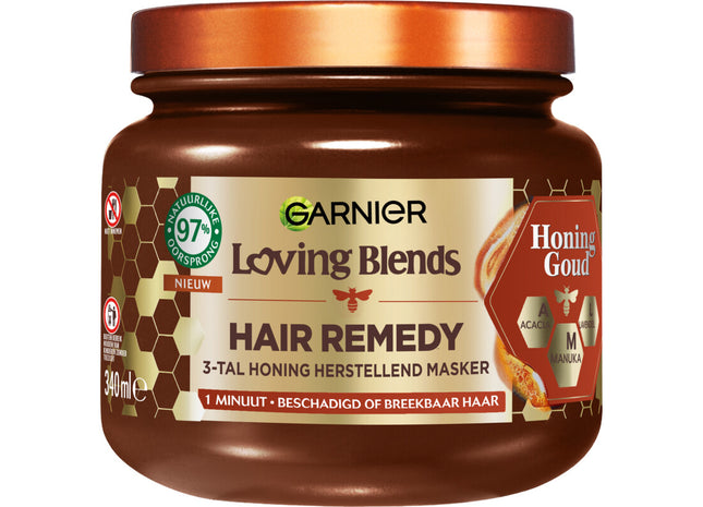 Loving Blends Hair remedy honing goud masker