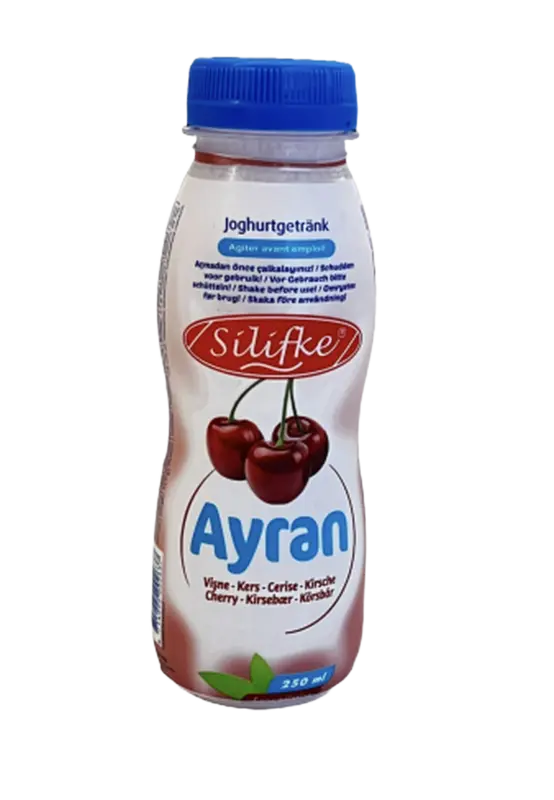 Silifke Ayran yogurt drink cherry