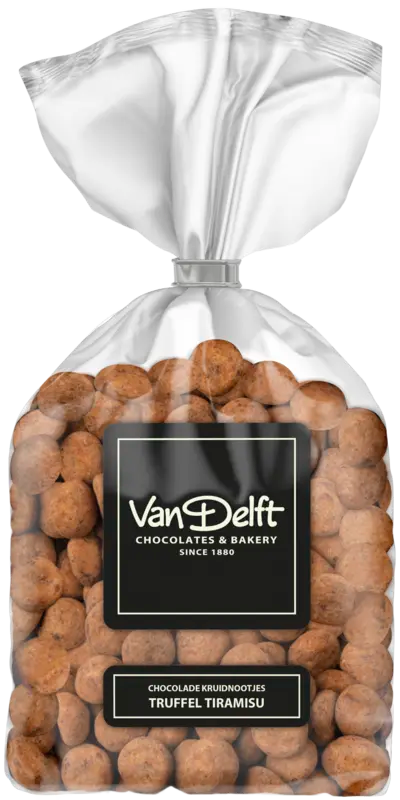 Van Delft Chocolate spiced ginger nuts truffle tiramisu