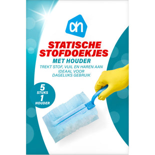 Statische stofdoekjes + houder